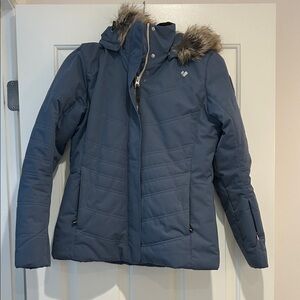 Obermeyer Women's Light Blue and Blush Ski Jacket